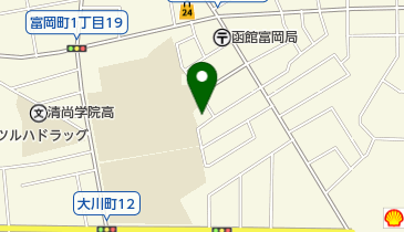 富岡町一丁目会館の地図画像