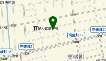 ソシアルダンススタジオはまなかの地図画像