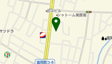 ダンススクール・いのまたの地図画像