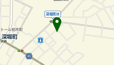 英語場シャベルの地図画像