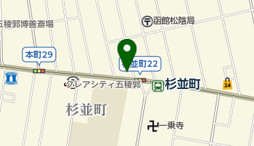 函館進学研究会の地図画像