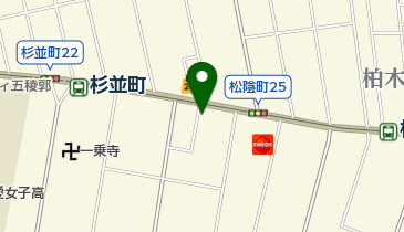 マジマライダースクール函館の地図画像