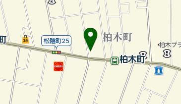 岡島緑バレエスタジオの地図画像