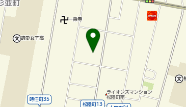 越田治良院の地図画像