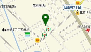 共同学童保育所花園クラブの地図画像