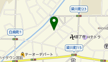 小川ピアノ工房の地図画像