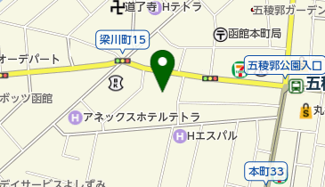 ベルクラシック函館衣裳室の地図画像