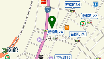 横山土地合名会社の地図画像