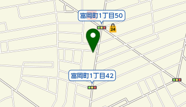 中川金物店の地図画像