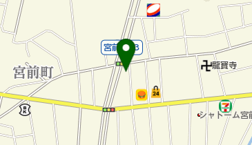 吉田紙店宮前店の地図画像