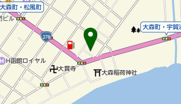 つがる喫茶店の地図画像