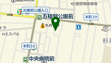 函館シオン教会の地図画像