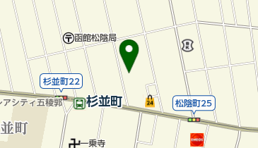 日本キリスト教団函館千歳教会の地図画像