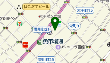 函館リバイバル・キリスト教会函館ハレルヤチャペルの地図画像