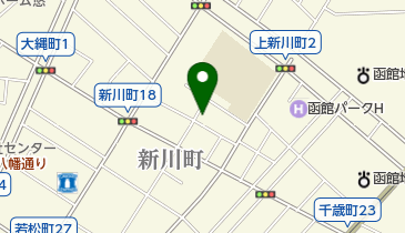 金光教函館東部教会の地図画像