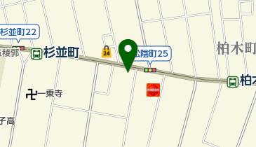 勝村クリーニングの地図画像