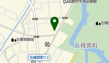 函館青色申告会の地図画像