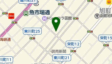 トレボン化粧品店の地図画像