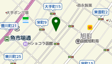 パリー化粧品の地図画像