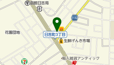 函館コンタクトレンズ研究所の地図画像