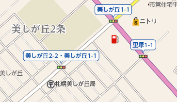 株式会社イチマス リカーランドの地図画像