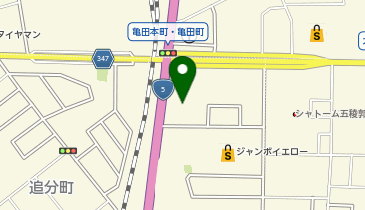 地酒ワイン屋みのやの地図画像