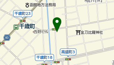 アカザワオートボディーの地図画像