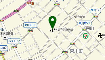 本願寺派本願寺函館別院の地図画像