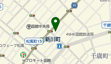 河村質店の地図画像