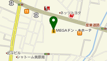 手芸工房さかぐちMEGAドン・キホーテ店の地図画像