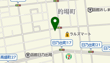 日本共産党函館地区委員会の地図画像