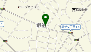 株式会社つな生花店 鍛治店の地図画像