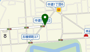 あいばくだもの店の地図画像