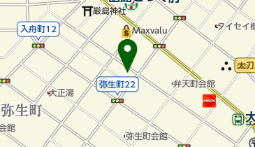 坂下青果物店の地図画像