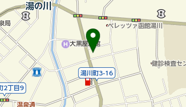 高橋整骨院・湯川の地図画像
