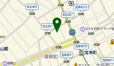 ハリマ鮮魚店の地図画像