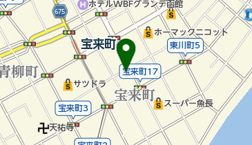 有限会社和田鮮魚店の地図画像