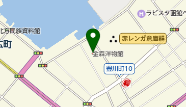 石ころ館箱館の地図画像