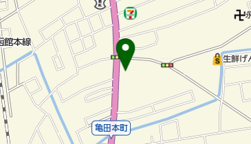 オートボーイ函館店の地図画像