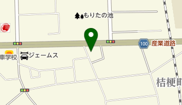 フイッシュランド西桔梗店の地図画像