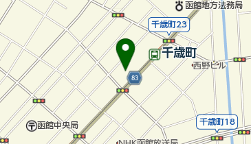 扶桑電通株式会社函館営業所の地図画像