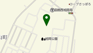 函館市中央図書館 函館市旭岡図書室の地図画像