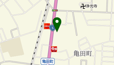 大原米穀店の地図画像