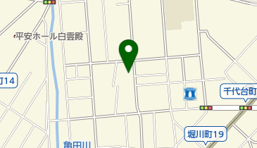 アカシヤ美容室の地図画像