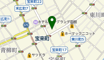 かたぎり美容室の地図画像