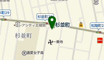 サカエ美容室の地図画像