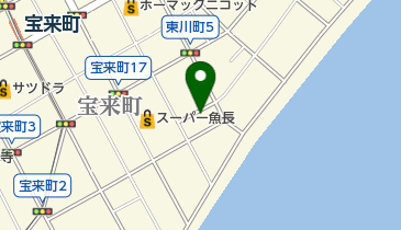なおこ美容室の地図画像