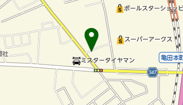 美容室シフォンの地図画像