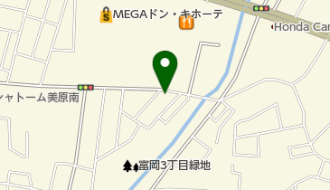 美容室ヘアーキッスの地図画像