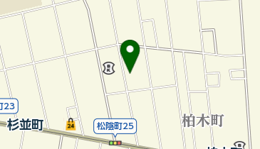 美容室ローズマリーの地図画像